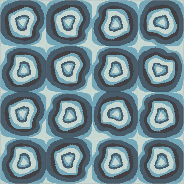 Bisazza Fernando & Humberto Campana Brazilian Agata Blu 20×20 cm 12QU001055