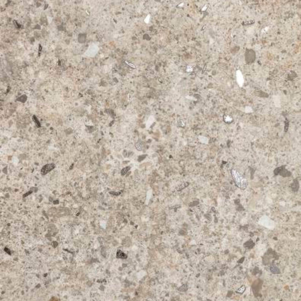 FAP Ceramiche Materia Eclettica Luci Tortora inserto texture
