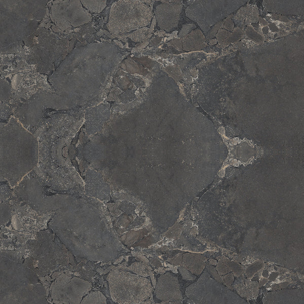 Provenza Unique Intensity cobblestone black texture