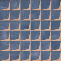 ABK Kaleidos Scale Mini Indigo superficie decorata