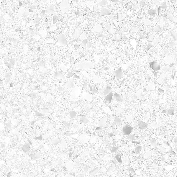 Casalgrande Padana Macro Bianco, texture graniglia