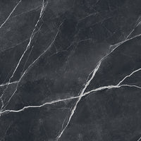 Casalgrande Padana Marmora Nero Antico Vein Touch, texture effetto marmo strutturata