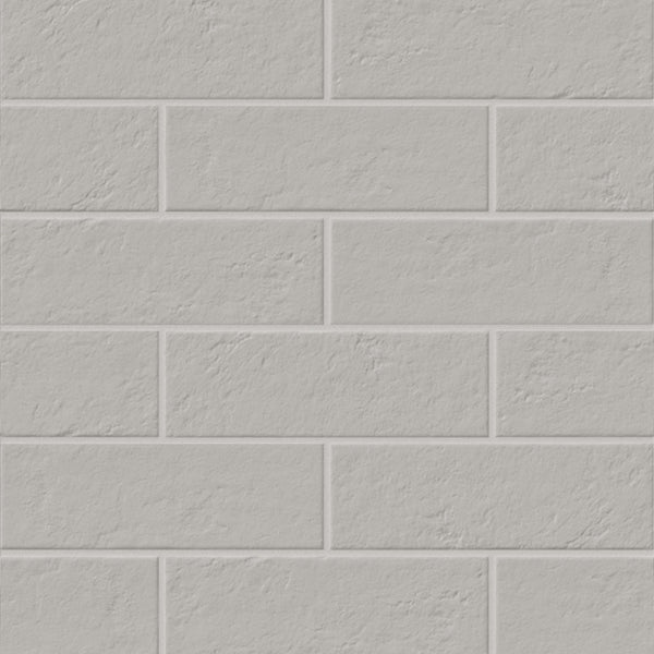 Casalgrande Padana Brickworks Muretto Grigio, struttura effetto pietra