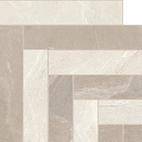 Florim Woodslate Life Arrow Mix 1 Cotton Dove, finitura matt R10 B, 9 mm