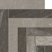 Florim Woodslate Life Arrow Mix 2 Storm Bark, finitura matt R10 B, 9 mm