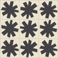 Bisazza Cementiles Navone Asterisque B&W Quadrata