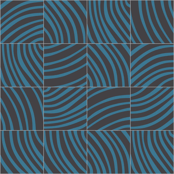 Bisazza David Rockwell End Grain Ocean 20×20 cm 12QU001095