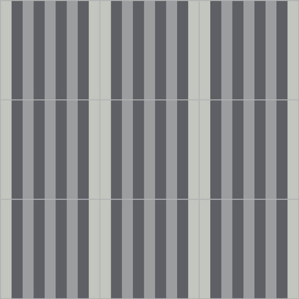 Pipe Straight Grey Quadrata