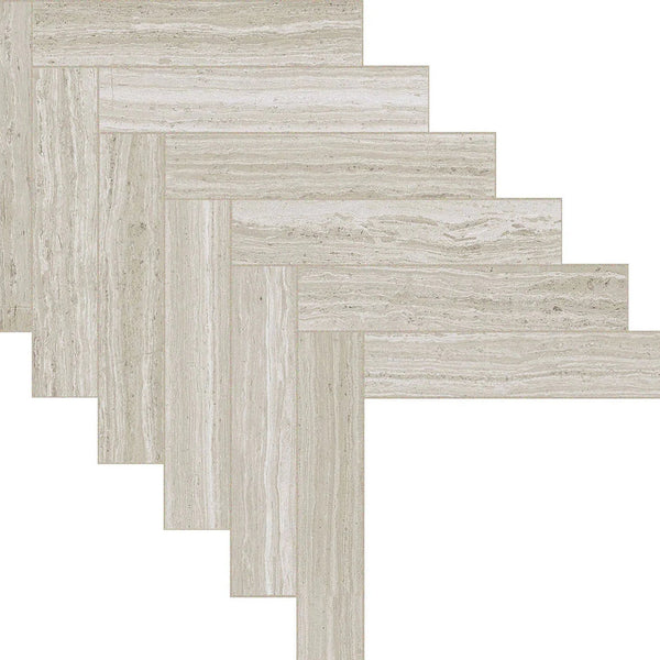 Florim Biotech Herringbone Stone Wood — composizione spina ufficiale 1920×1920
