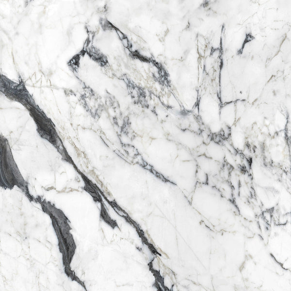 Florim Les Bijoux Calacatta Altissimo Blanc — texture ufficiale Glossy 1920×1920