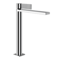 Miscelatore lavabo alto Gessi Inverso Diamantato 73604 senza scarico