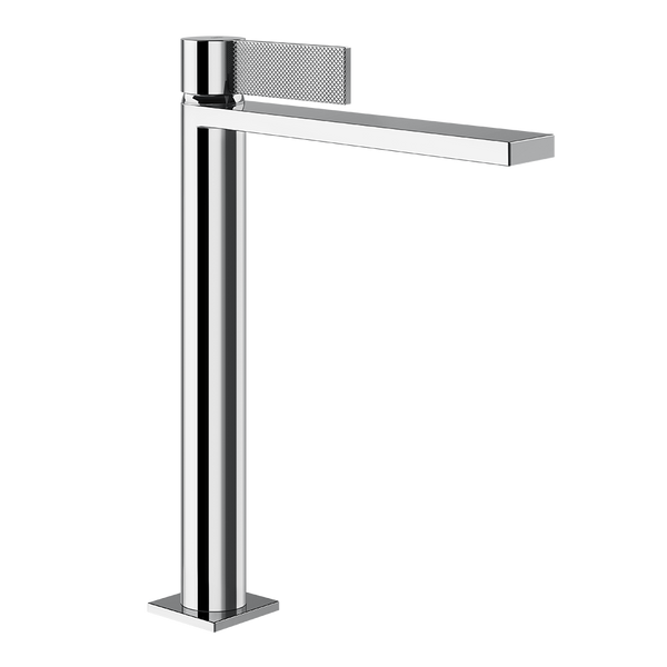 Miscelatore lavabo alto Gessi Inverso Diamantato 73604 senza scarico