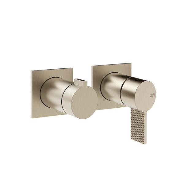 Miscelatore doccia Gessi Inverso Diamantato 73638, due vie