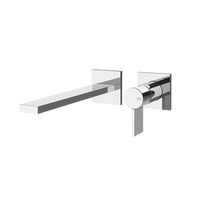 Miscelatore lavabo a parete Gessi Inverso Diamantato 73688