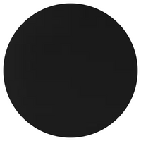 299 Matte black — campione finitura circolare Gessi
