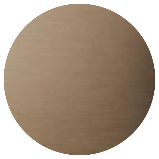 761 Coffee bronze brushed PVD — campione finitura circolare Gessi
