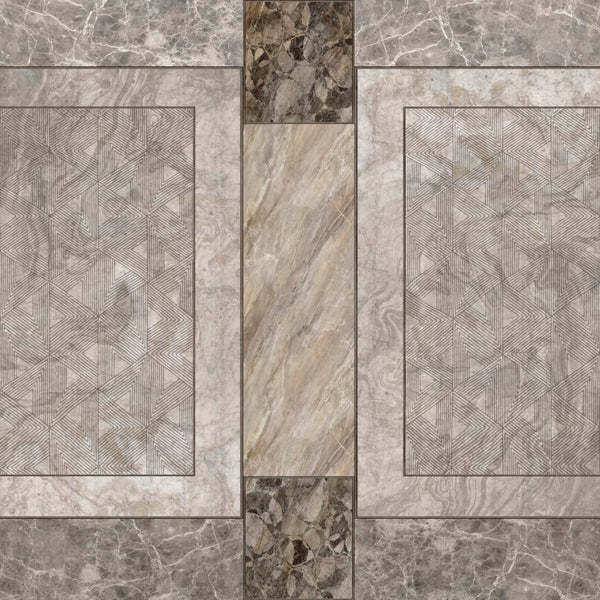 Glamora Bardiglio – dettaglio del decoro GLAN231A