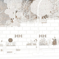 Glamora À La Mer – Tapetenmuster 35 × 47 cm