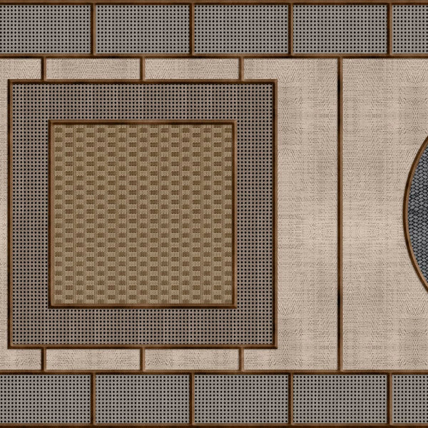 Glamora Intreccio – dettaglio del decoro GLX471A