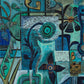 Glamora Circus – Tapetenmuster 35 × 47 cm