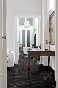 Marazzi Allmarble Onice Nero – pavimento in ambiente residenziale