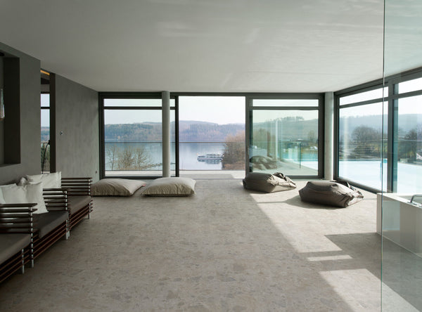 Marazzi Carácter Gris – pavimento effetto pietra in area benessere