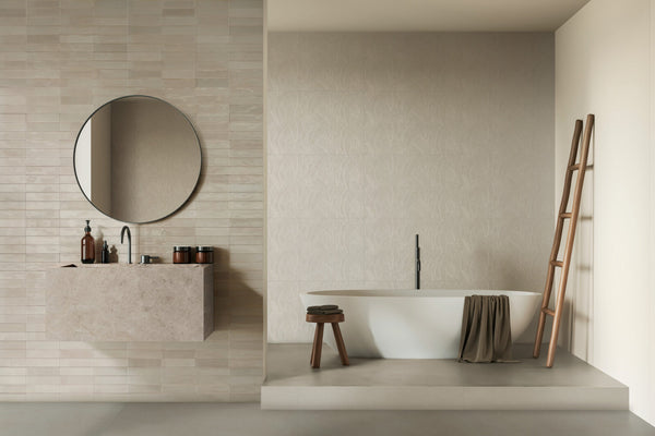 Marazzi Lume Bone – rivestimento lucido in bagno
