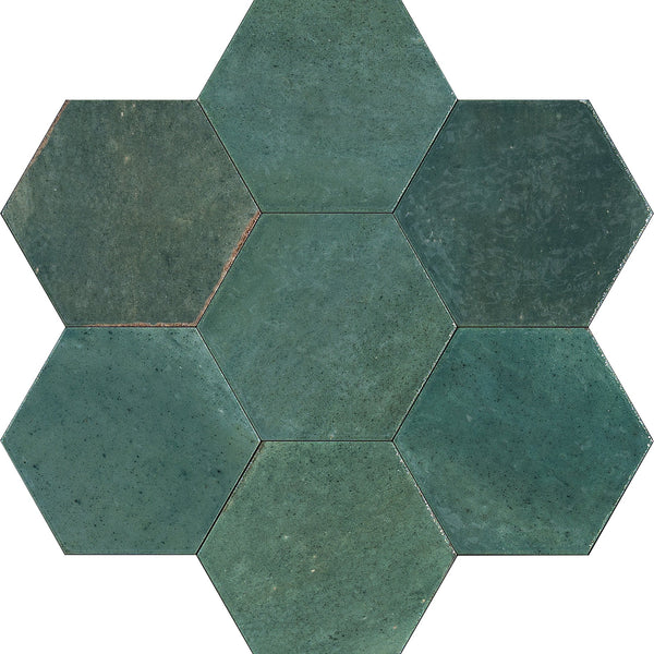 Marazzi Lume Green Esagonal