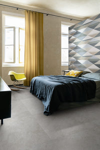 Marazzi Naturalia Grigio – pavimento effetto pietra in camera