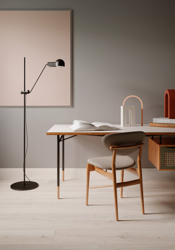 Marazzi Oltre White – pavimento effetto legno in studio