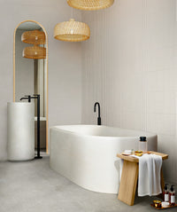 Marazzi Room Grigio MP70 – pavimento effetto pietra in ambiente bagno