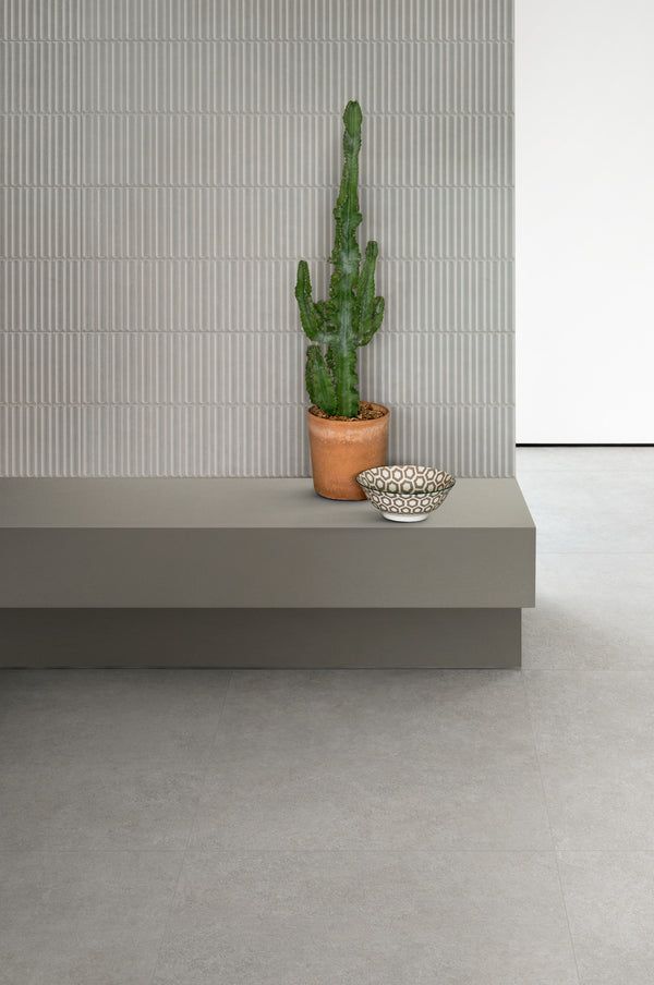 Marazzi Room Wall Grigio Match – rivestimento tridimensionale sulla parete