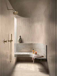 Marazzi Mystone Travertino Classico PTV – pavimento e rivestimento in doccia
