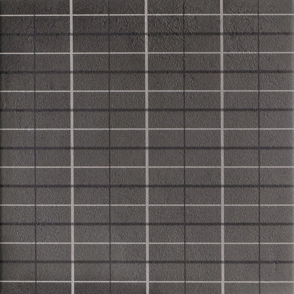 Mutina Aurore Charcoal Grid S