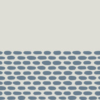 Mutina Tape Cobble Half Blue