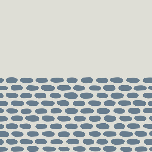 Mutina Tape Cobble Half Blue