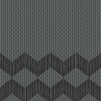 Mutina Tape Zigzag Half Black