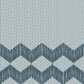 Mutina Tape Zigzag Half Blue