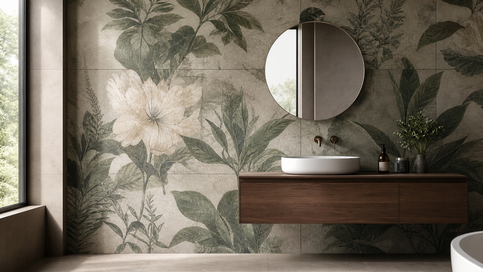 Rivestimenti Effetto Floreale
