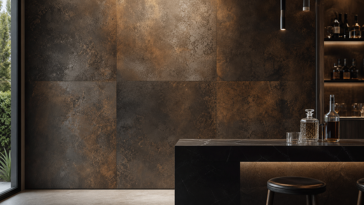 Metal-Effect Wall Tiles