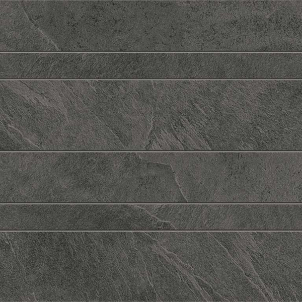 Ergon Cornerstone Listelli sfalsati Slim Slate Black texture