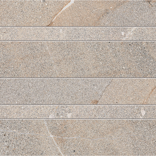 Ergon Cornerstone Listelli Sfalsati Granite Stone texture