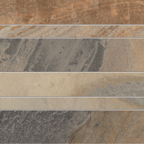Ergon Cornerstone Listelli sfalsati Slate Multicolor texture